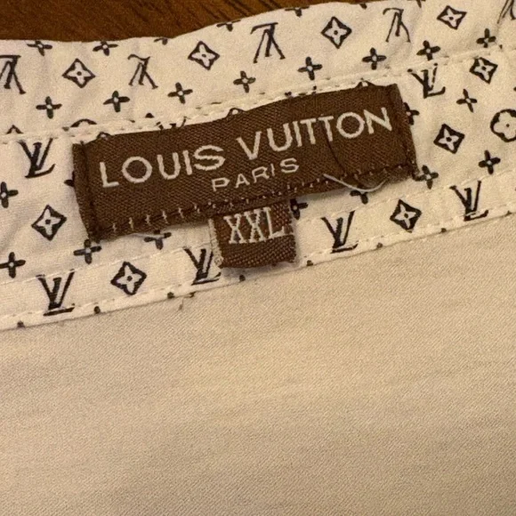 Louis Vuitton Vintage Monogram Collar Polo T Shirt - Picture 8 of 12